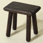 1/12th Scale Medieval Four leg stool